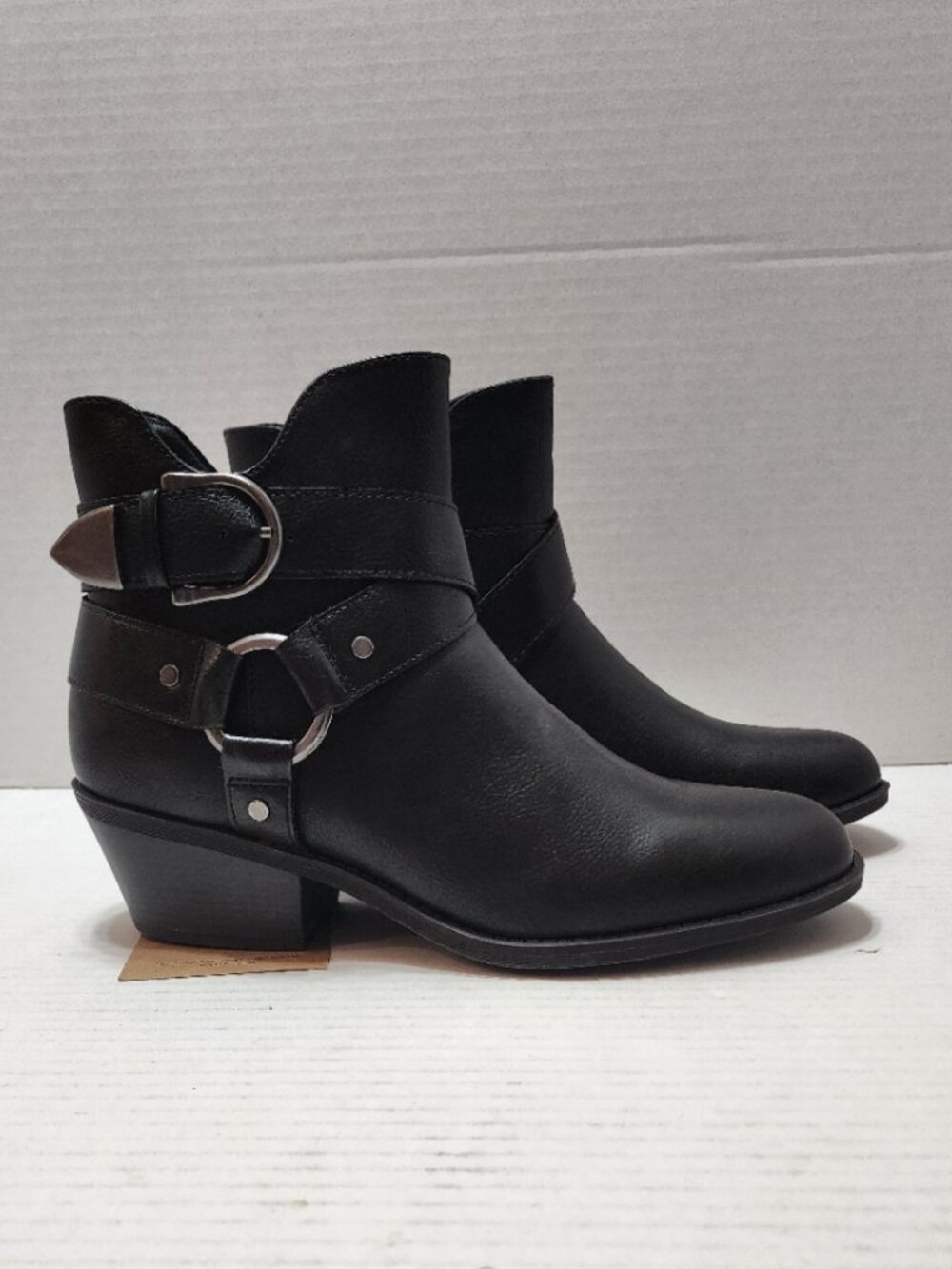 New Frye and Co. Bellame Ankle Boots - Black - Size 10